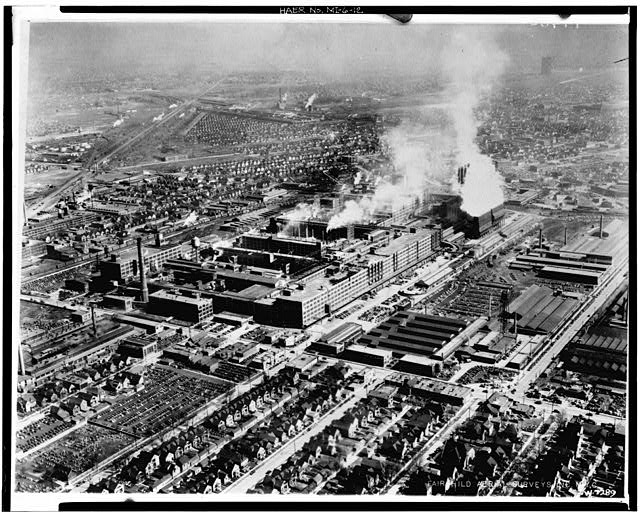 Hamtramck Plant Photos Aerial Views 1920's 1950's