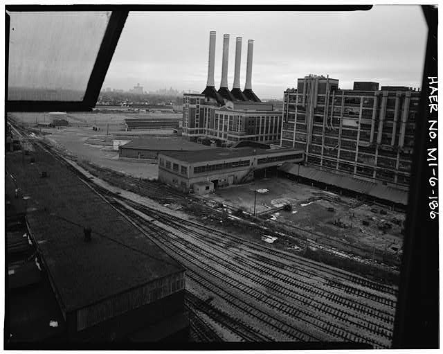 Dodge Hamtramck Plant POWER HOUSE, NORTH ELEVATION, 1980